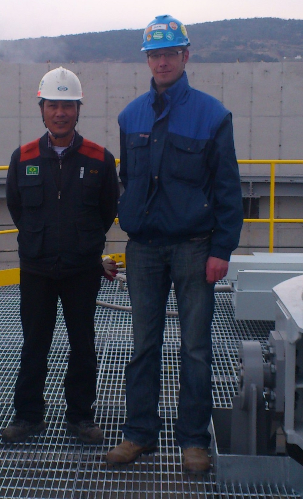 MEGA SILO (Extraction Device) 설치작업 Supervisor (네덜란드)