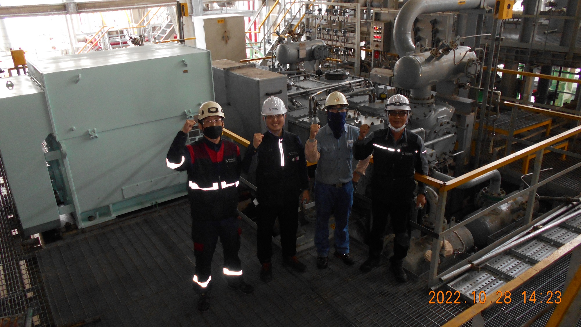 Reciprocating Compressor 정비작업