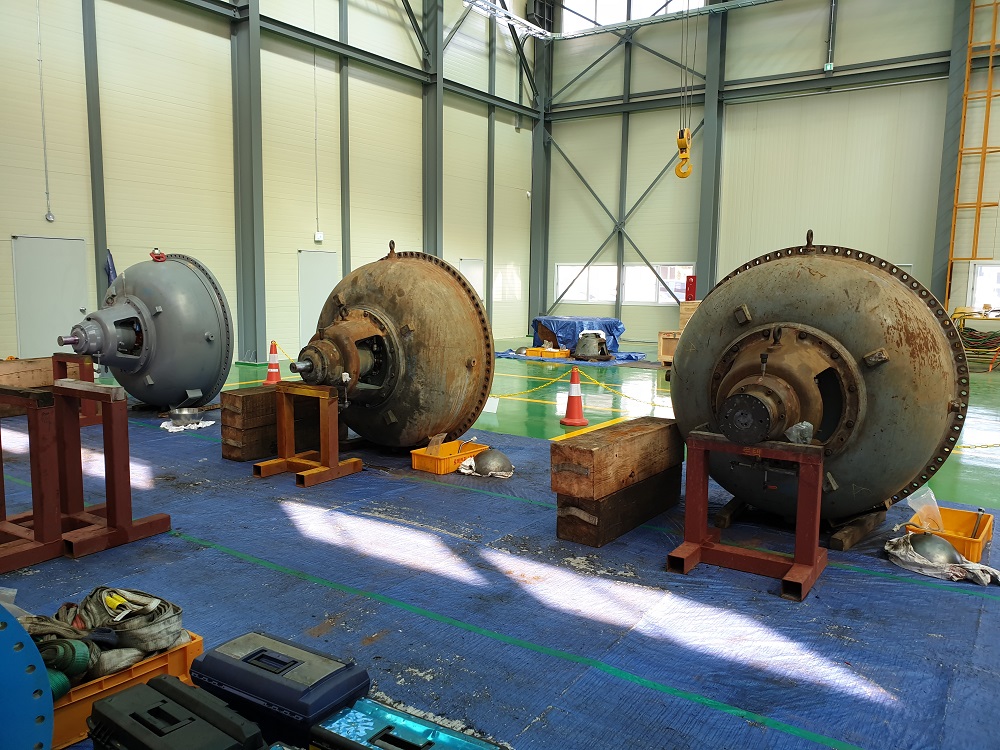 20년 5월 Contact Mixer 정비작업