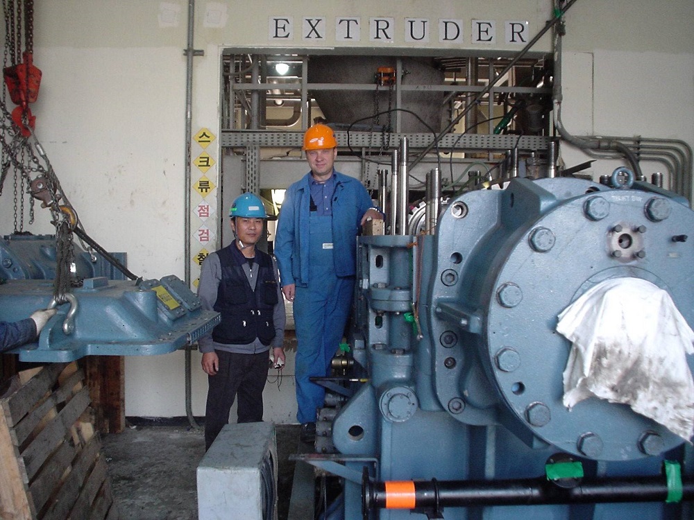 Extruder Gearbox 정비작업 Supervisor (독일)