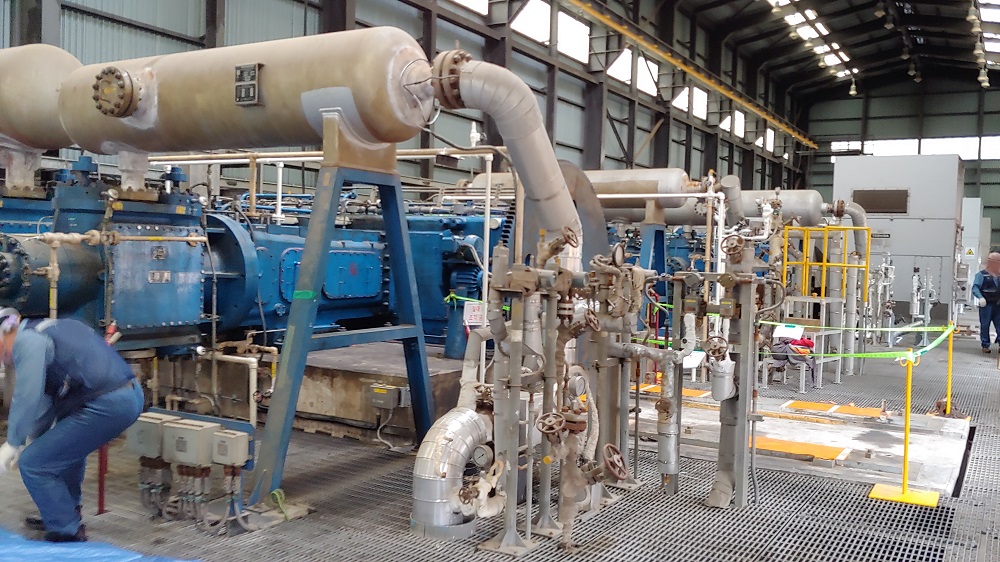 21년 3월 왕복 Compressor 정비작업